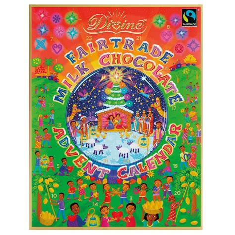 fairtrade chocolate advent calendar 2023.